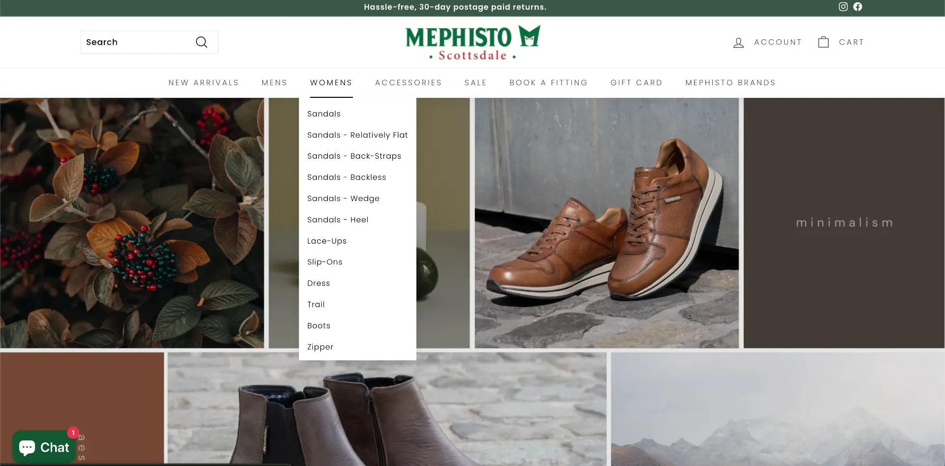 Mephisto Scottsdale current homepage